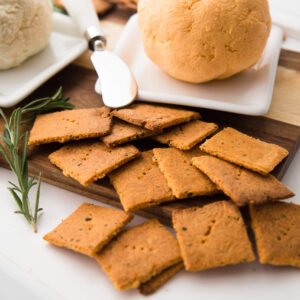 Rosemary-Parmesan Crackers