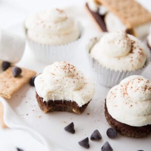 Camp Out S’mores No-Bake Cupcakes