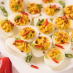 Spicy Taco Deviled Eggs