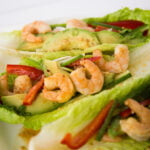 Spicy Taco Shrimp Lettuce Wraps