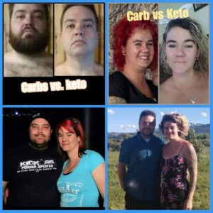 carb vs keto before and after testimonial pictures