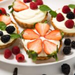 Vanilla Cream Tarts with Fresh Berries