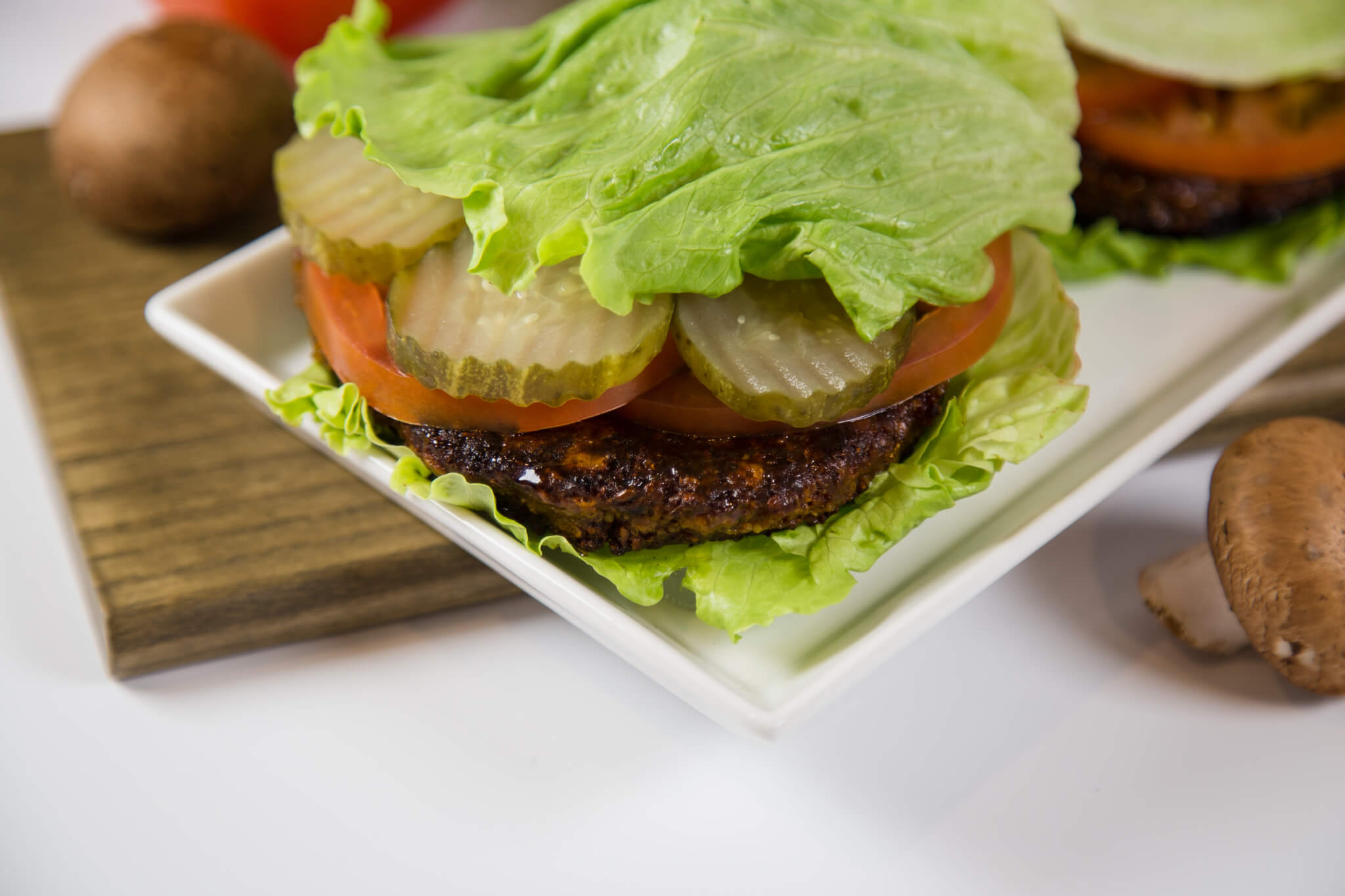 veggie burgers