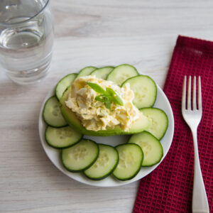 Deli Style Egg Salad with Avocado Cup