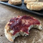 keto raspberry scones