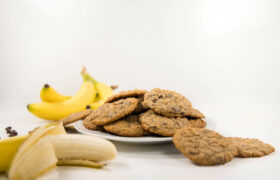 Banana oatmeal cookies- featuring banana Keto Chow