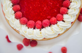 raspberry cheesecake