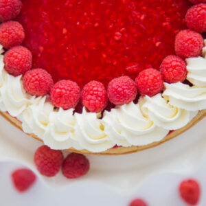 raspberry cheesecake