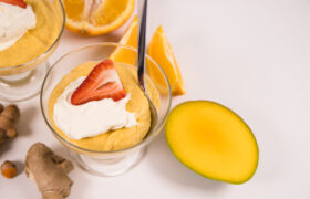 keto mango mousse