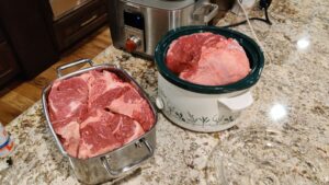 Beef in slow cooker