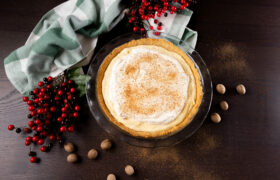 eggnog cream pie