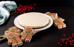 gingerbread no bake cheesecake