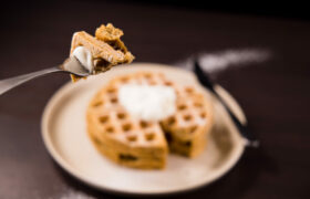 Irish Cream Belgian Waffles