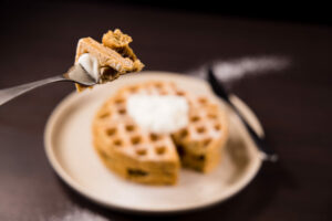 Irish Cream Belgian Waffles