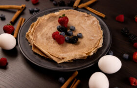 egg white protein crepes