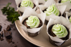 mint chocolate cupcakes