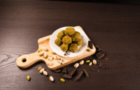 pistachio truffles