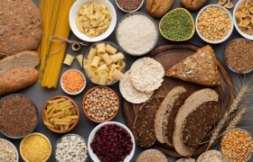 a variety of foods - is gluten free low carb?