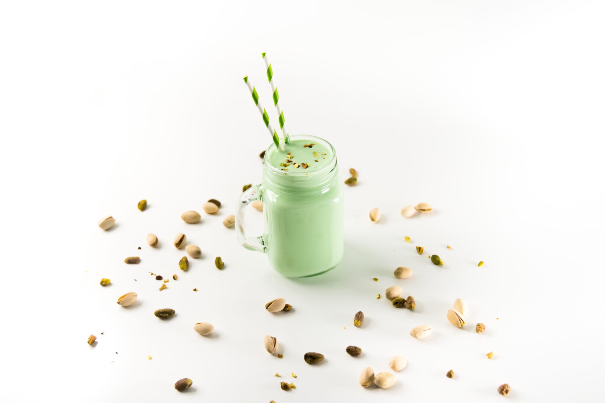 pistachio pandan smoothie