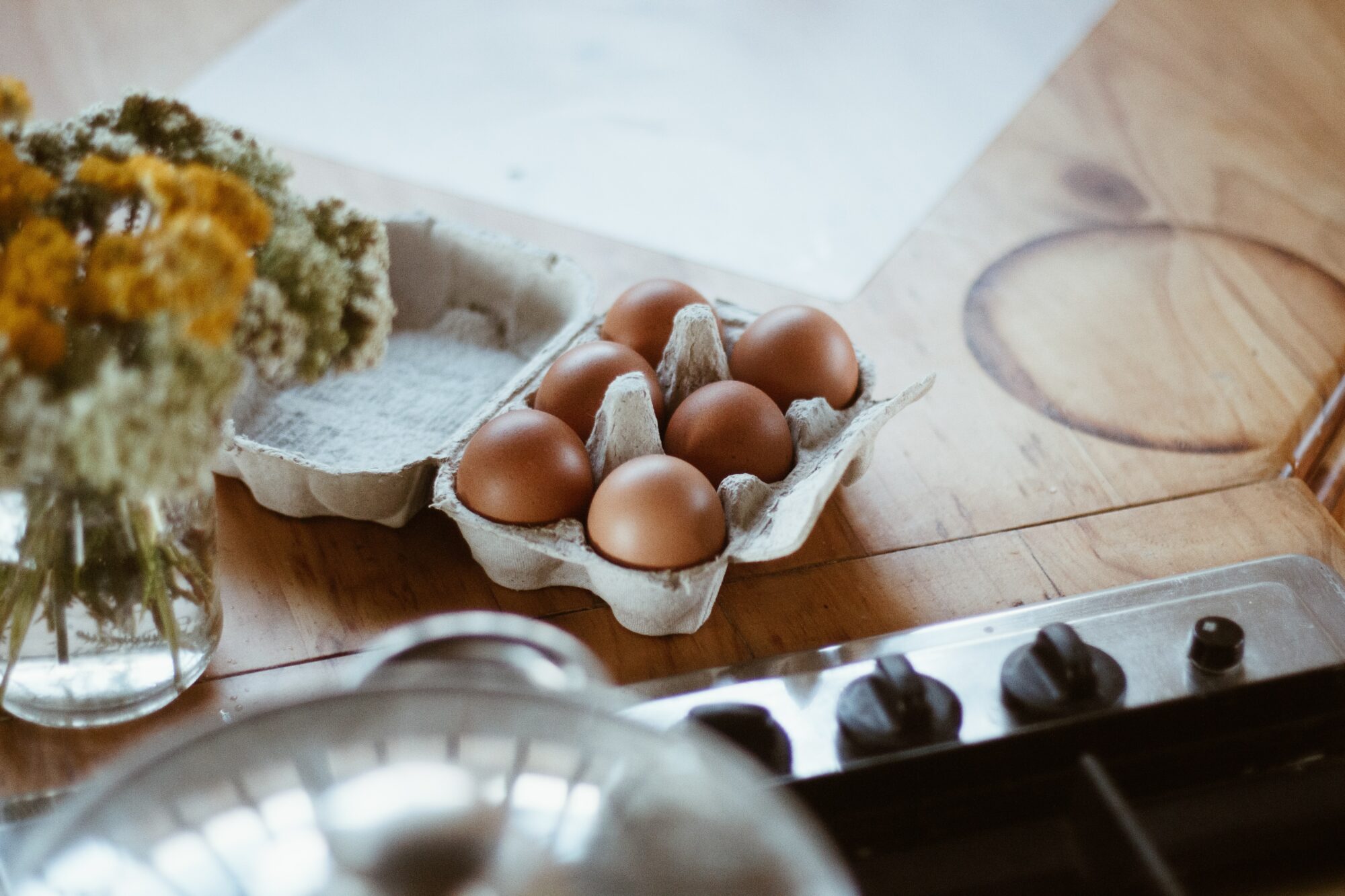 eggs in carton