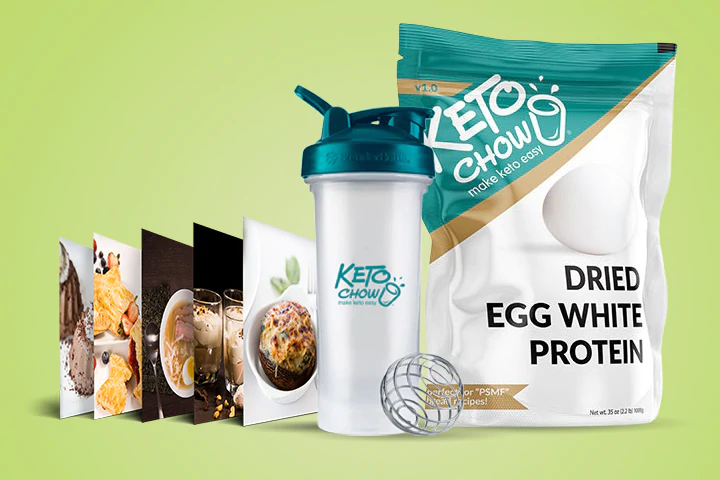 Egg White Protein and other Keto Chow products