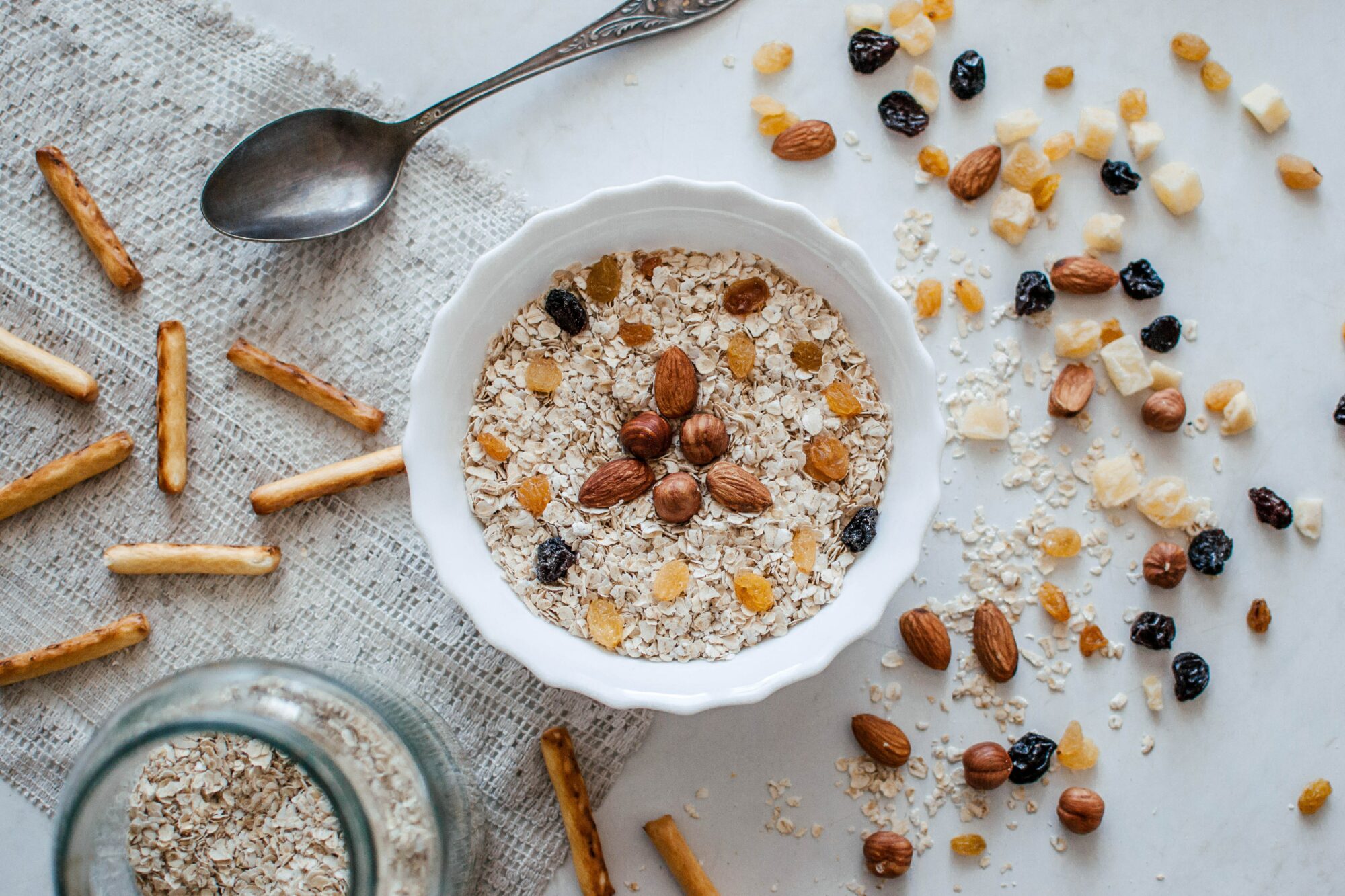 oatmeal with nuts