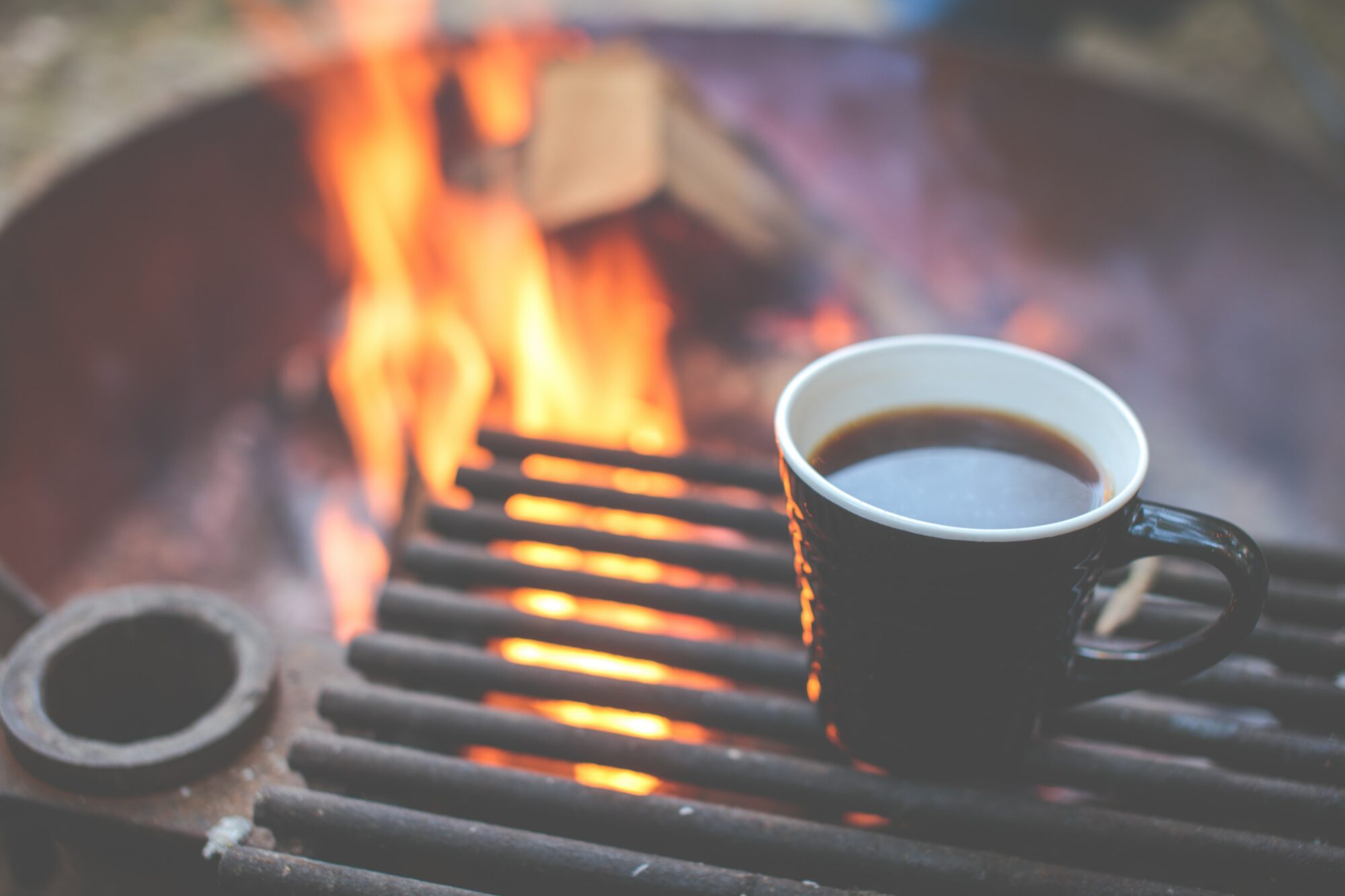 coffee over the fire