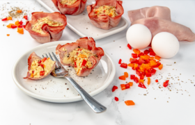 ham and egg cups