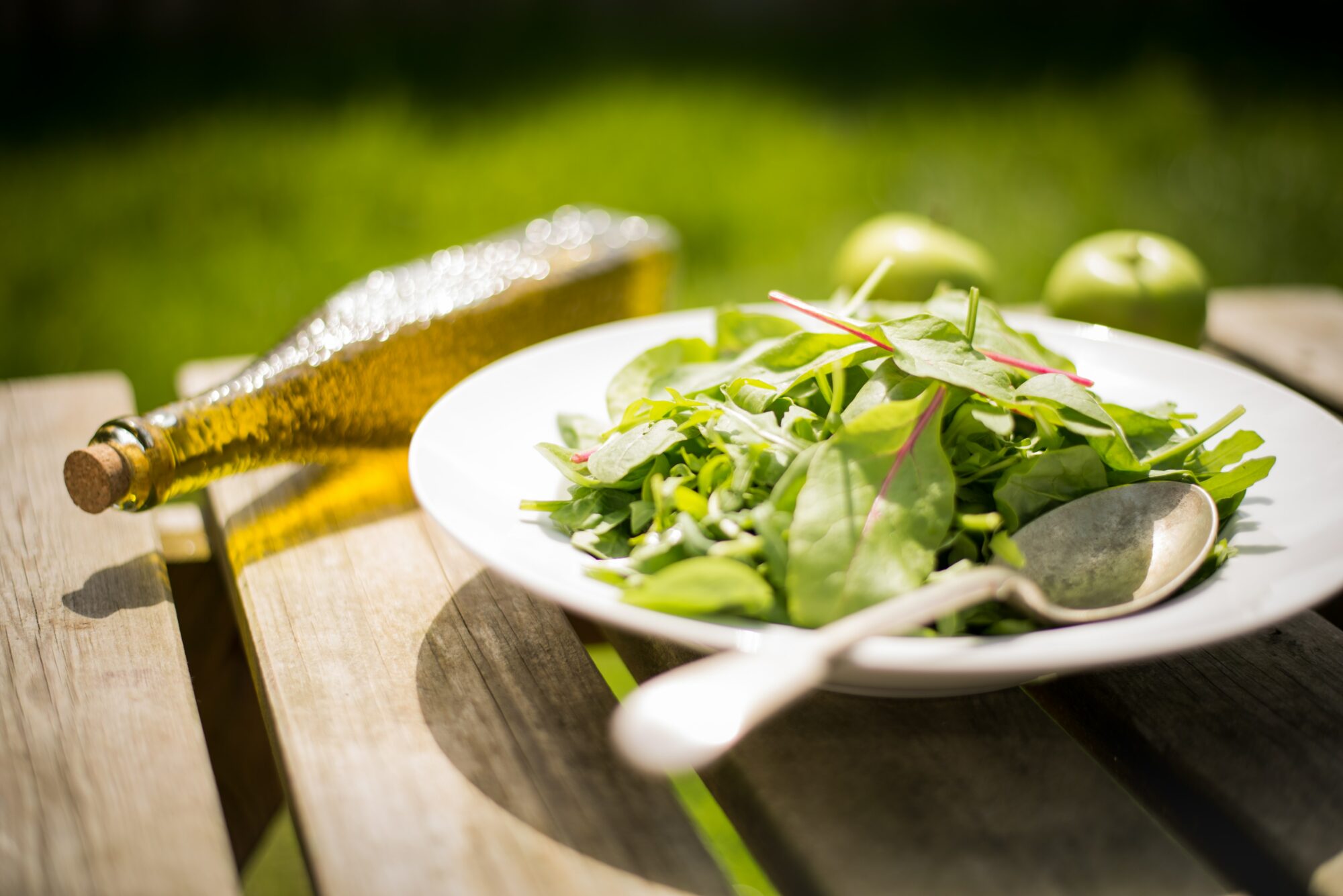 salad and salad dressing