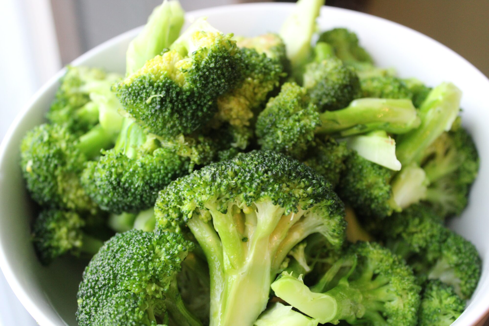 broccoli in a bowl