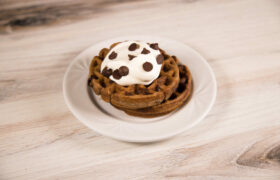 chocolate waffle