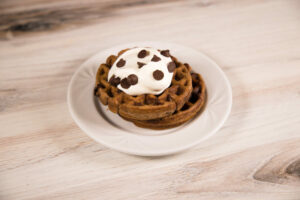 chocolate waffle