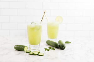 cucumber mint water