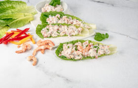 shrimp lettuce wraps