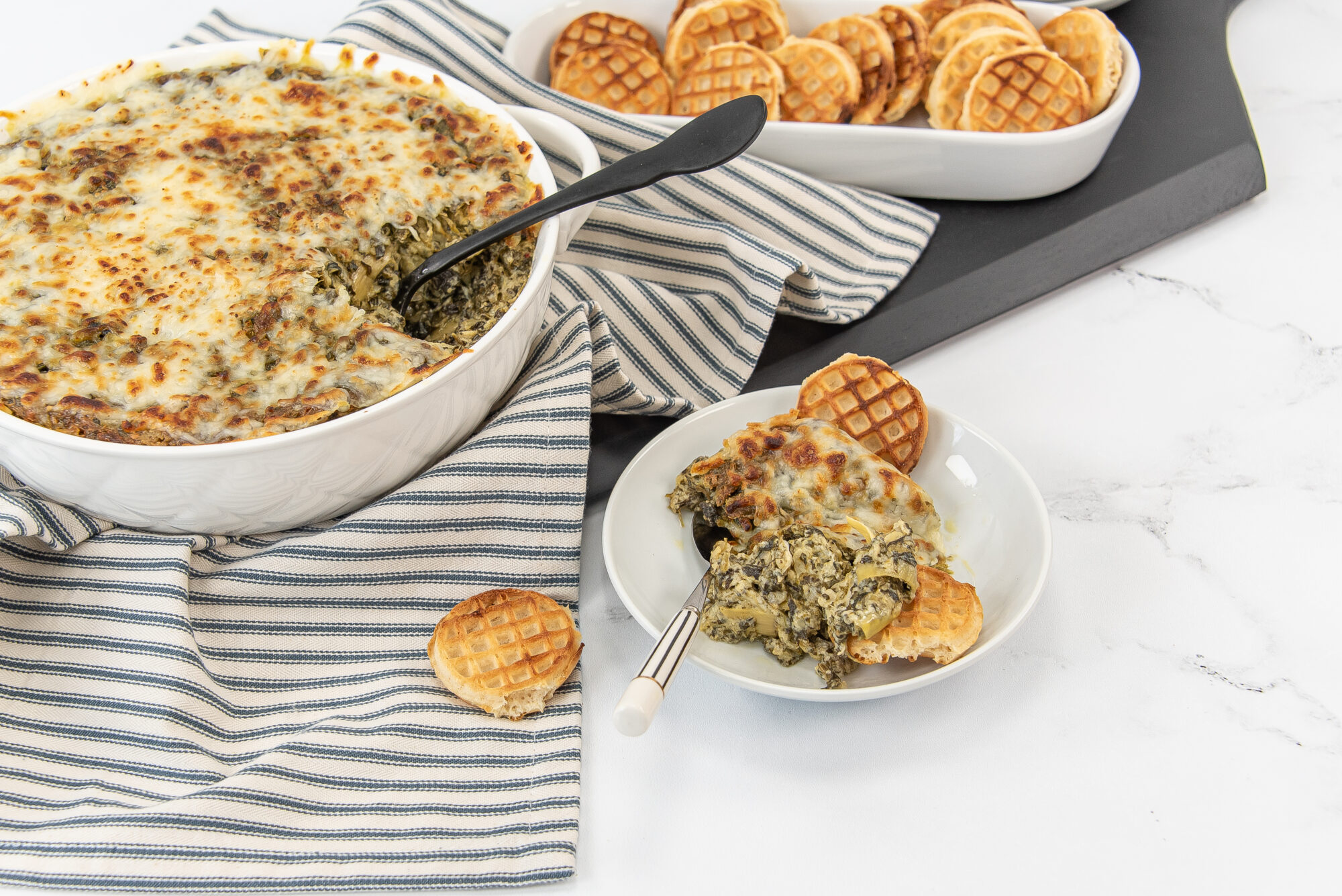 keto spinach artichoke dip