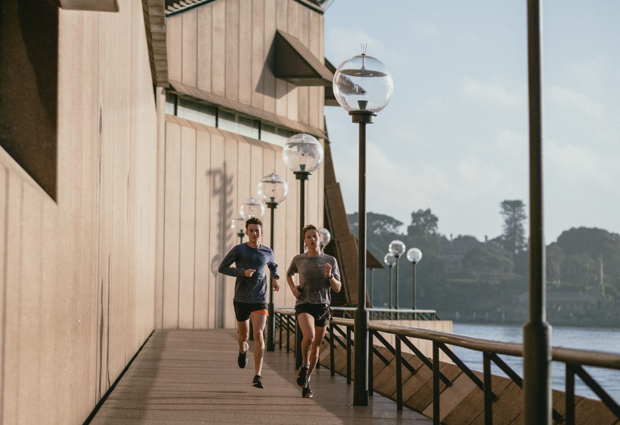 people running