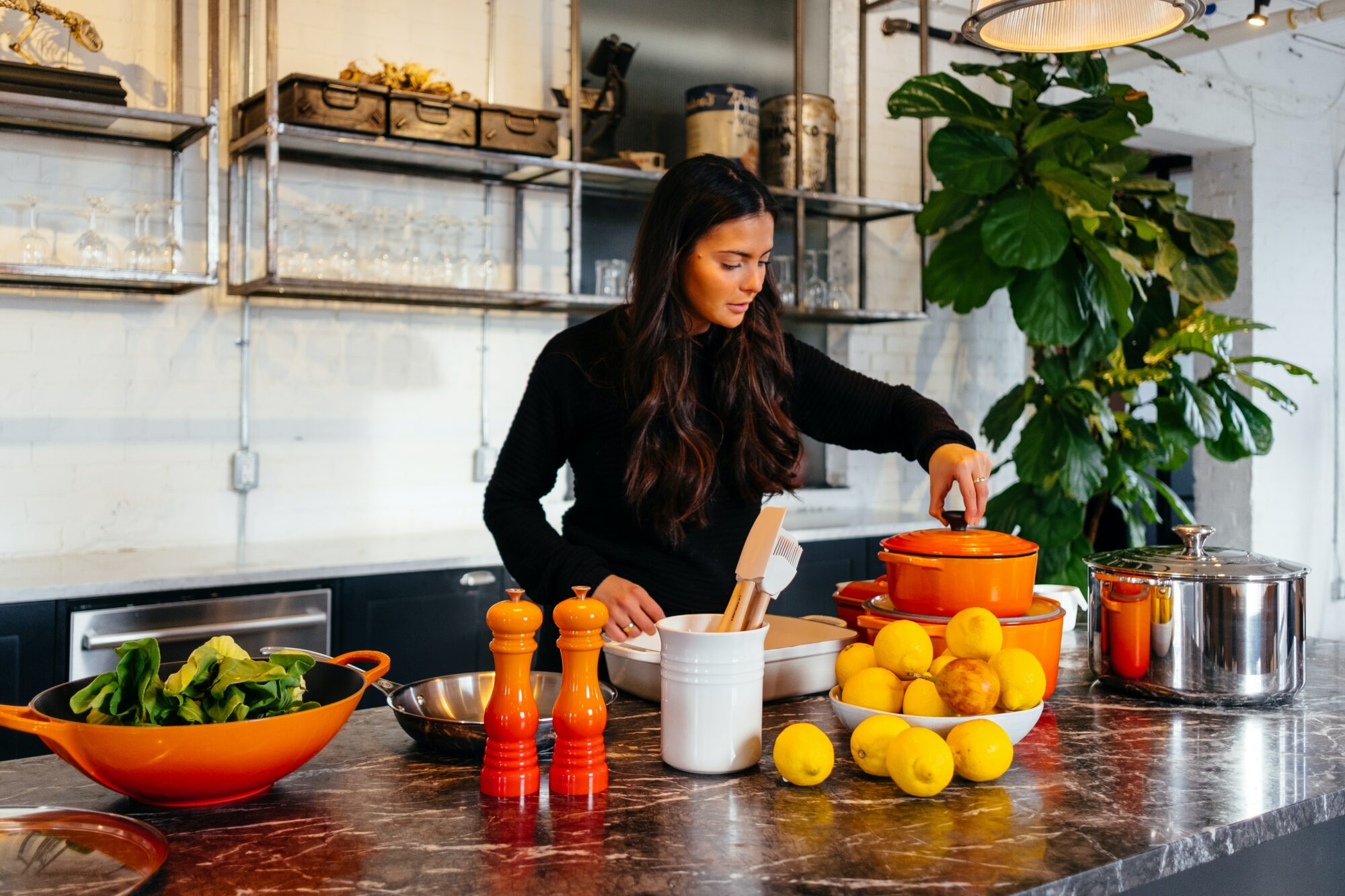 women cooking