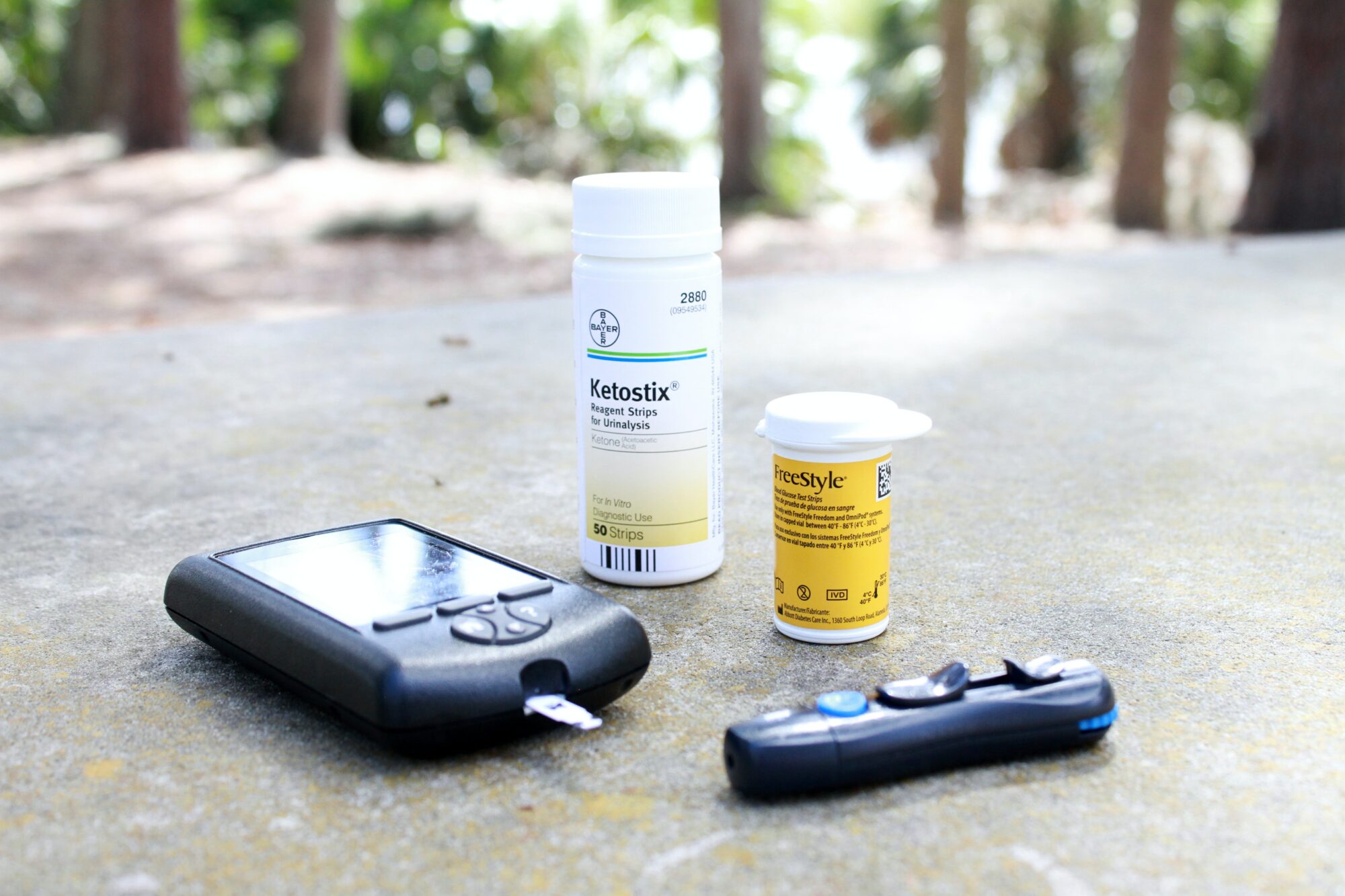 ketostix and insulin pump