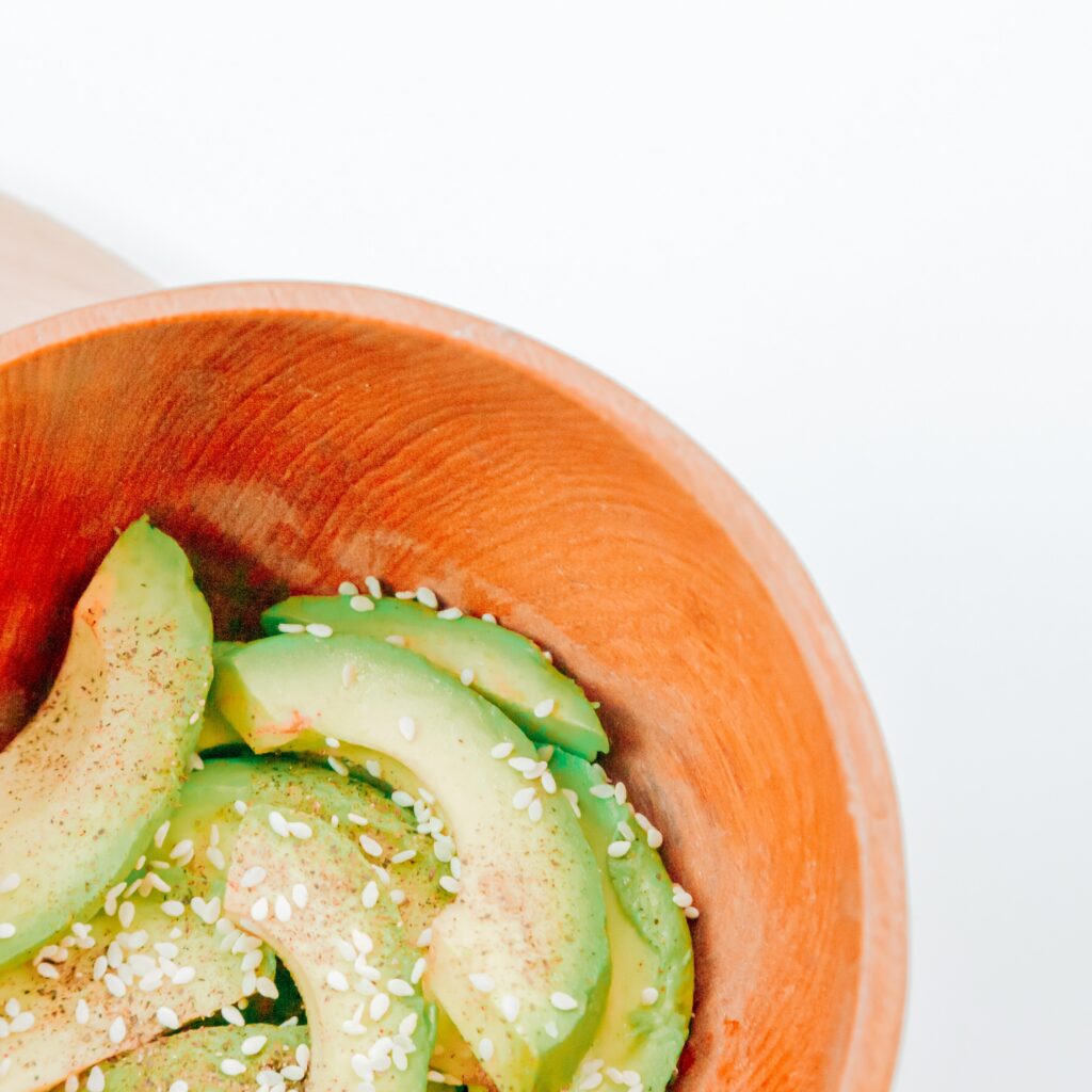 avocado in a bowl