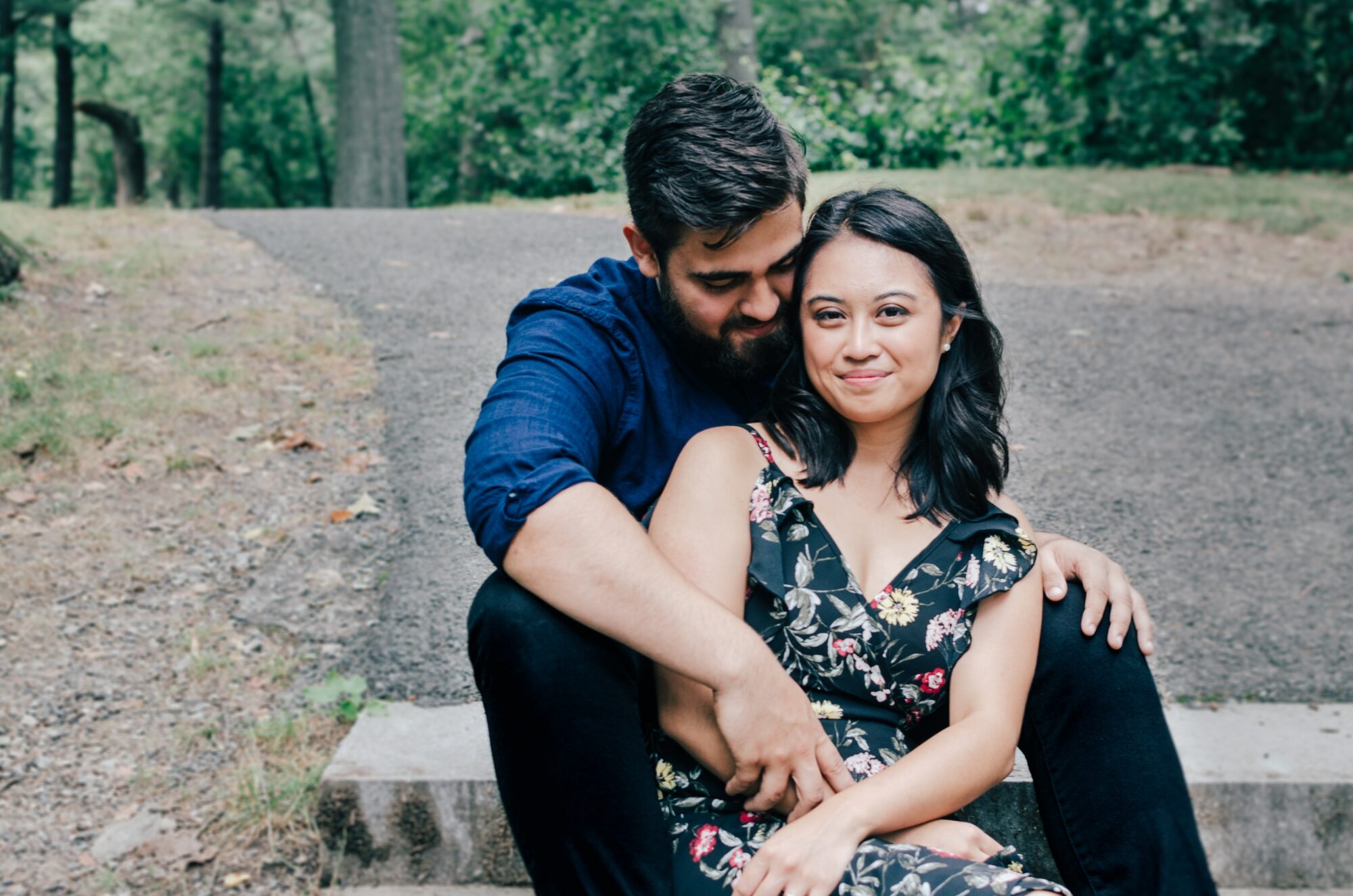 couple posing