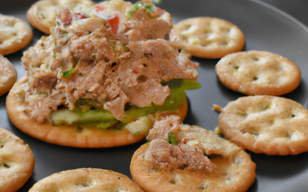 tuna and crackers