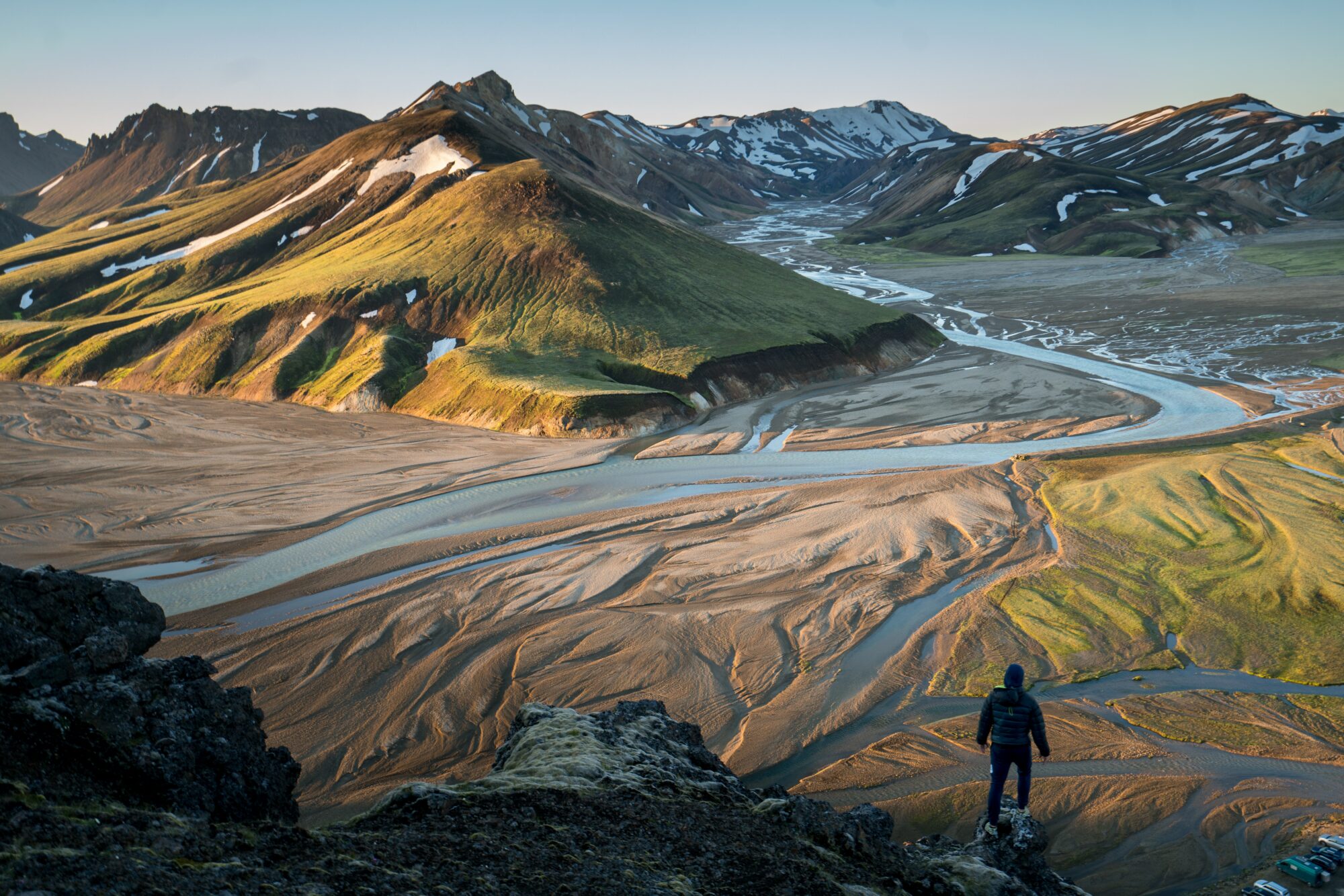 person hiking