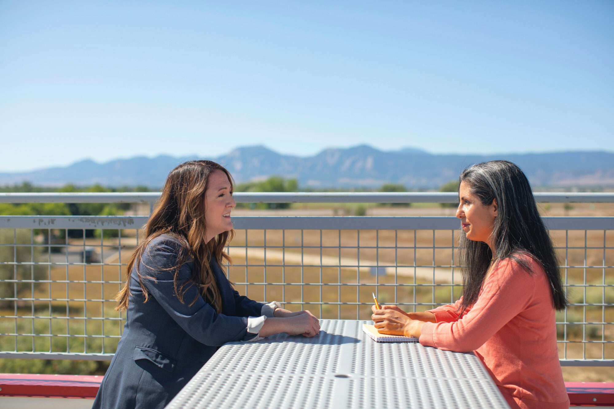 women talking