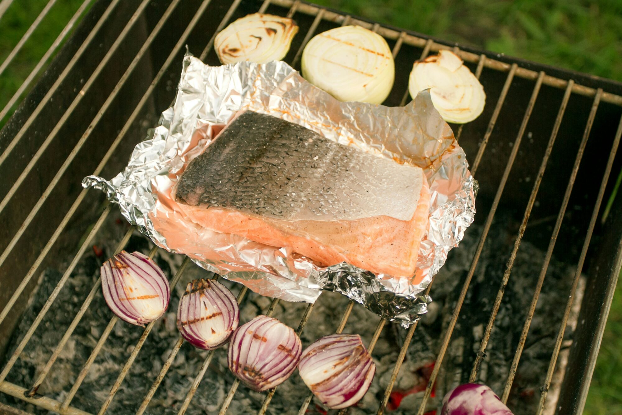 grilled salmon