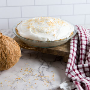 keto coconut cream pie