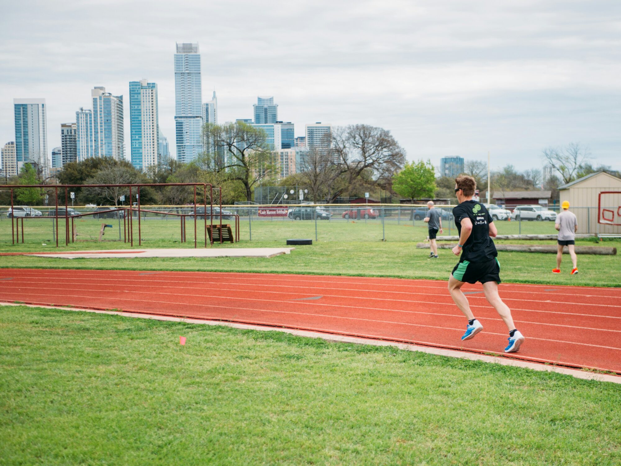 man running