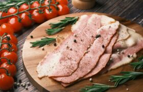 meat on a cutting board